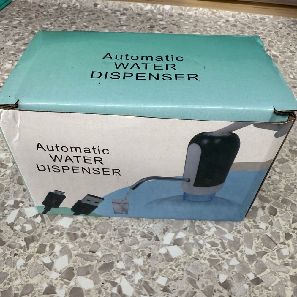 Automatic Water Dispenser with USB Rechargeable Feature